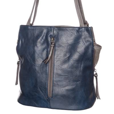 Hernan kék-szürke női táska